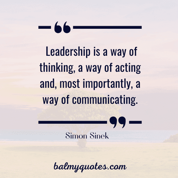 simon sinek leadership quotes