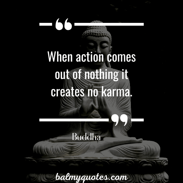 buddha quotes on karma