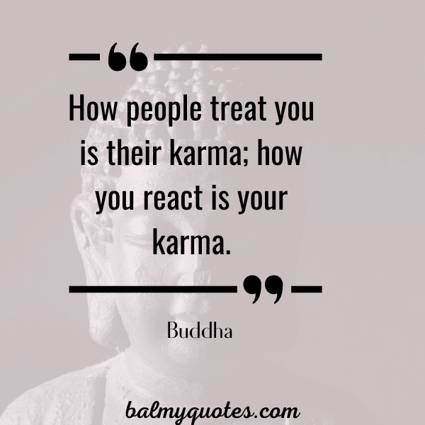 buddha quotes on karma