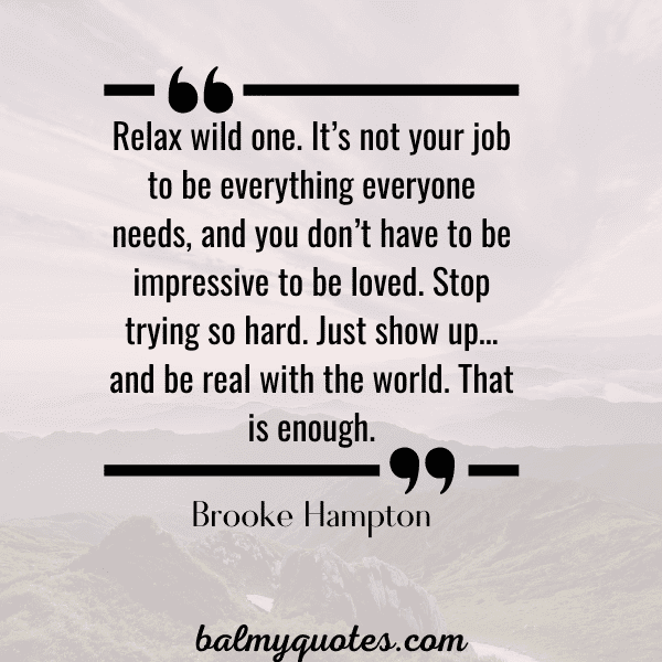 brooke hampton quotes