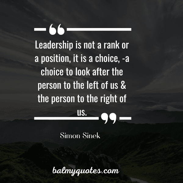 simon sinek leadership quotes