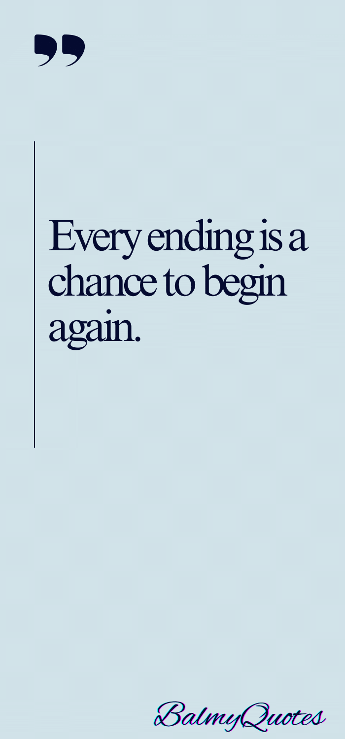 short every new beginning quote