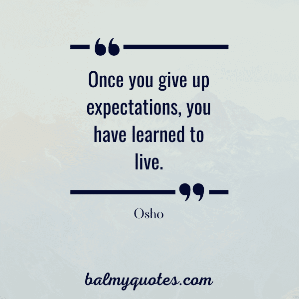 quotes to stop expectations