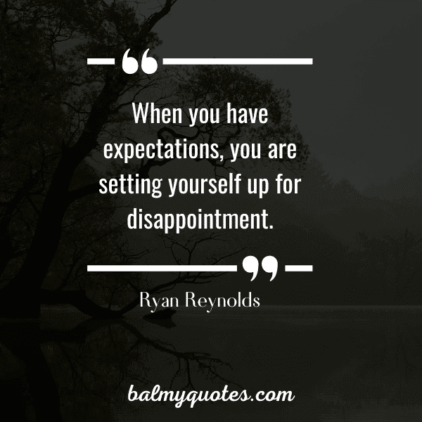 inspiring quotes to stop expectations