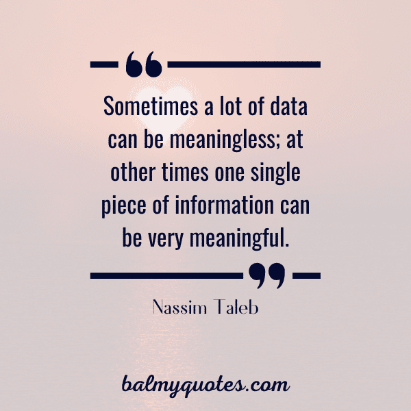 nassim taleb quotes- Black Swan