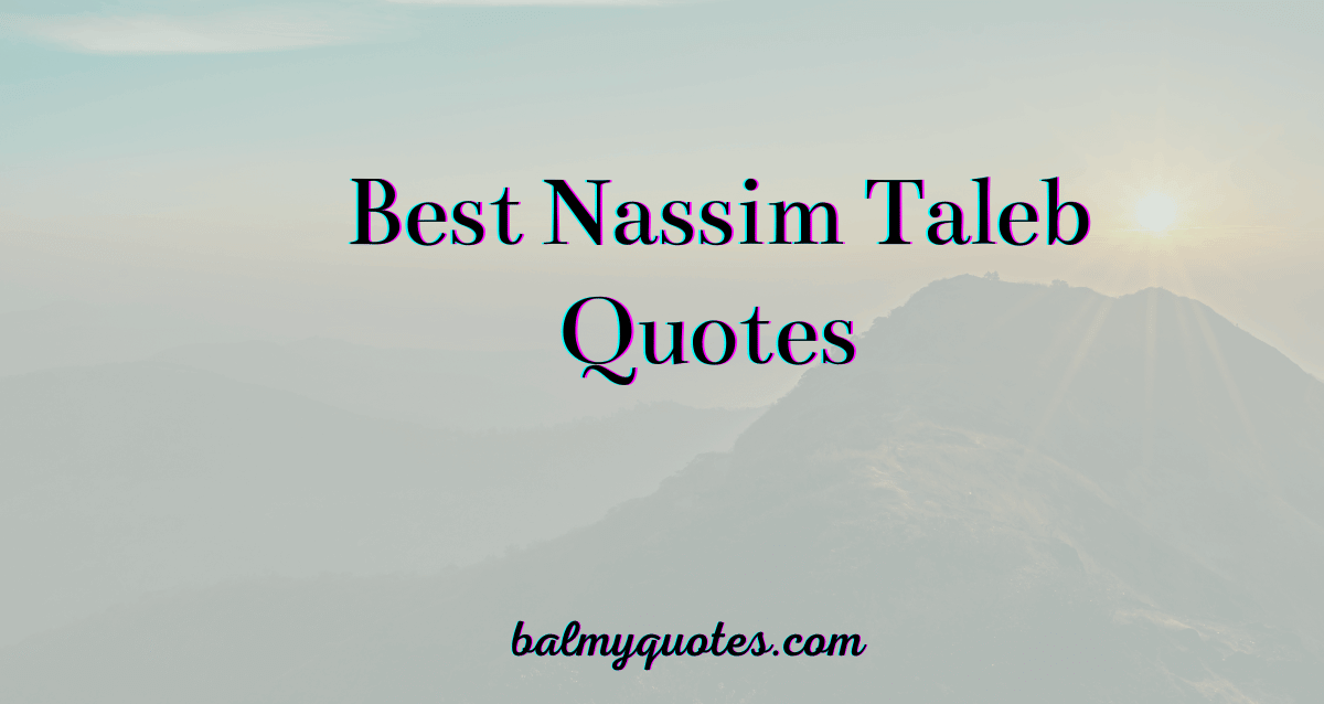 best nassim taleb