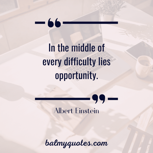 Albert einstein quote