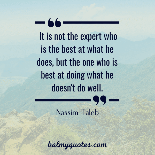 Nassim taleb quotes- skin in the game