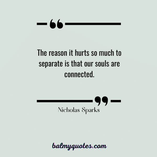 Nicholas Spark Quote