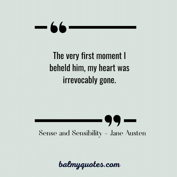 jane austen love quote