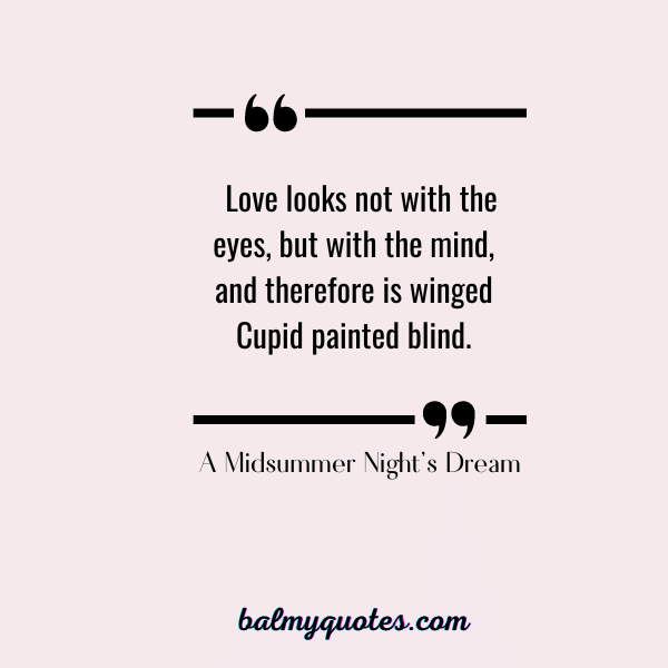shakespeare Love quote