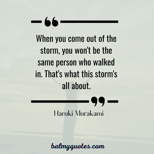 HARUKI MURAKAMI QUOTE