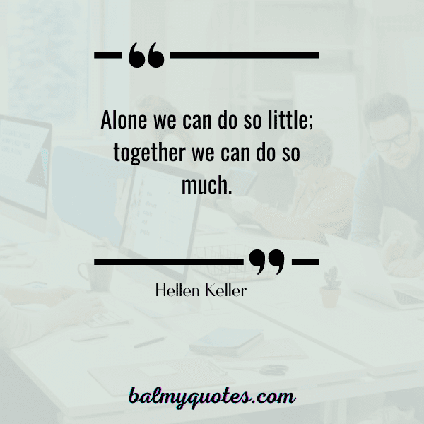 HELLEN KELLER QUOTE