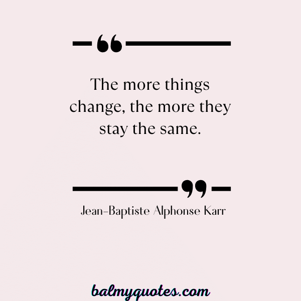 something never change quote