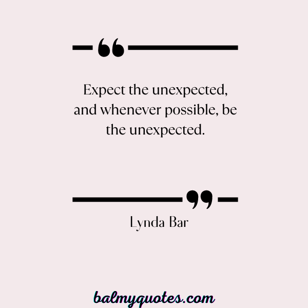 LYNDA BAR QUOTE