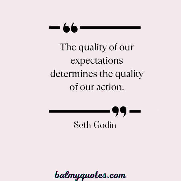 SETH GODIN- expectations quotes