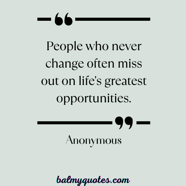 some people never changes quotes -9