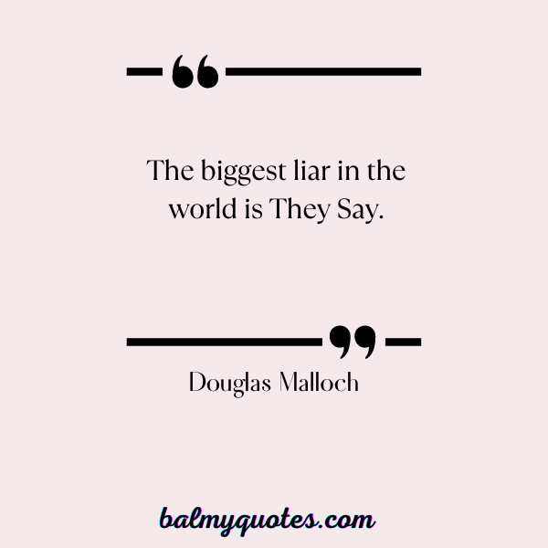 DOUGLAS MALLOCH