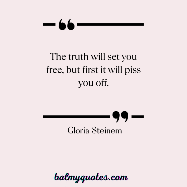 gloria steinam quote