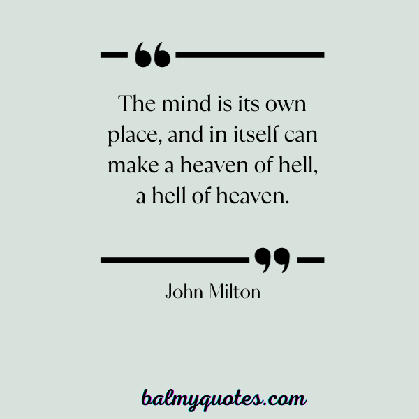 JOHN MILTON QUOTE
