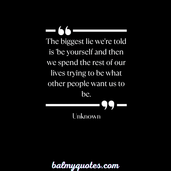 lying to yourself quotes