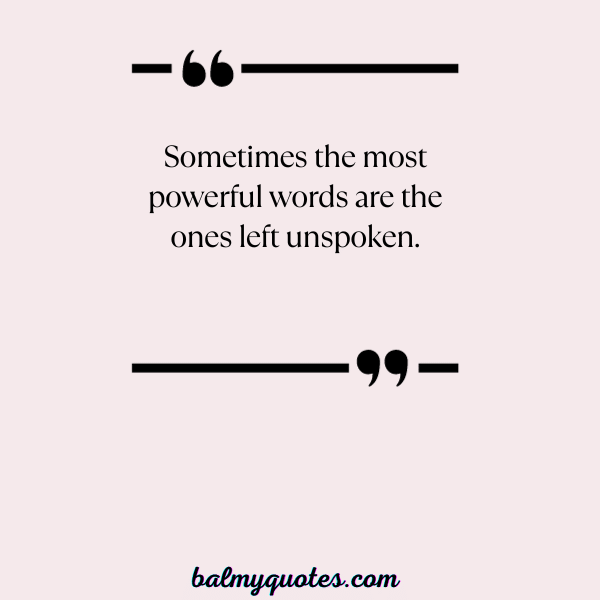 better not to talk quotes