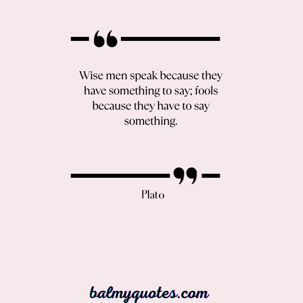 better not to talk quotes