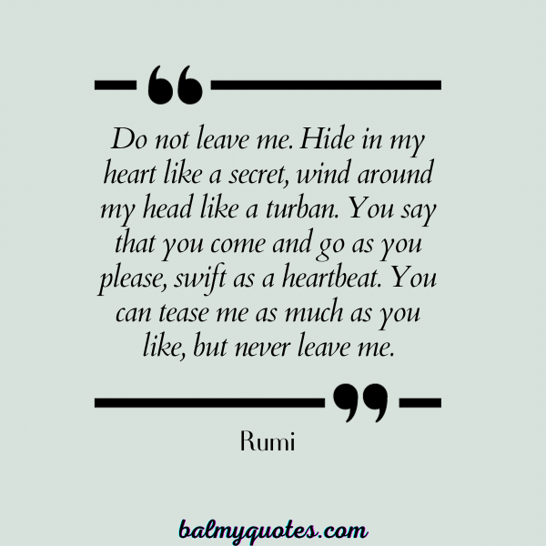 RUMI QUOTE