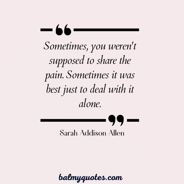 Sarah Addison Allen quote