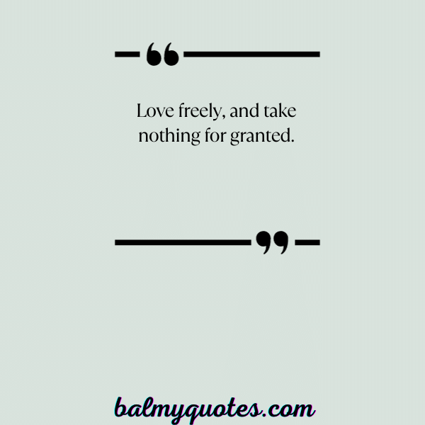 dont take me for granted quote 27