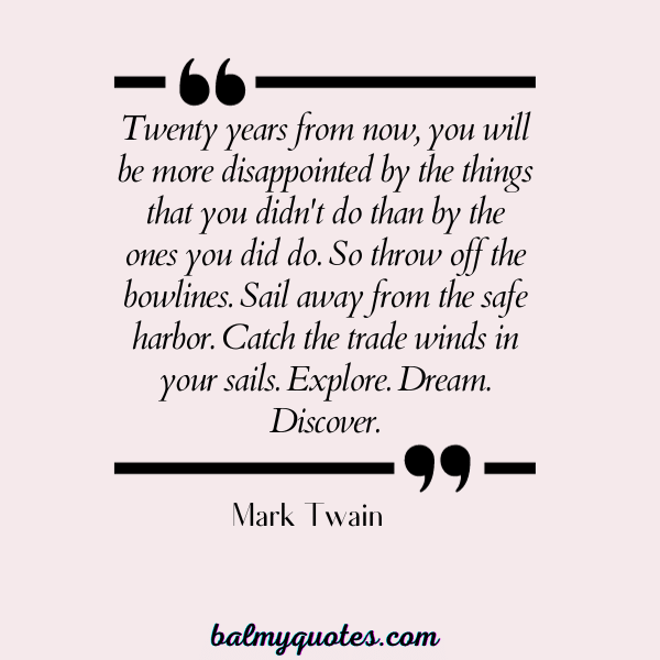 MARK TWAIN - QUOTES THAT HIT HARD
