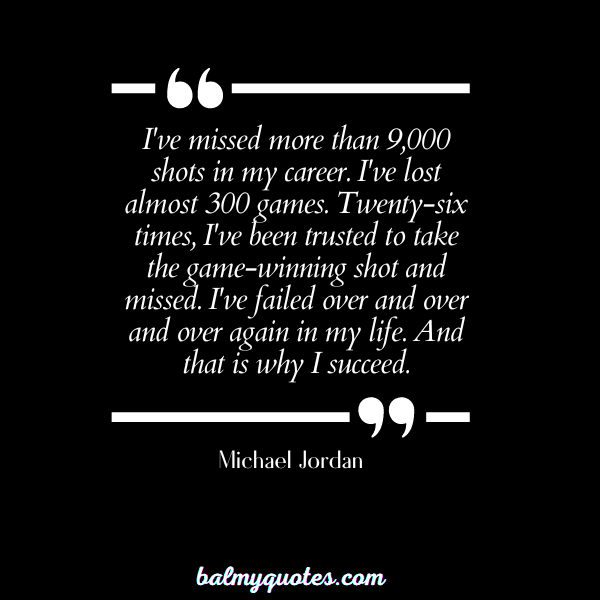 Michael Jordan- WINNER MINDSET QUOTES