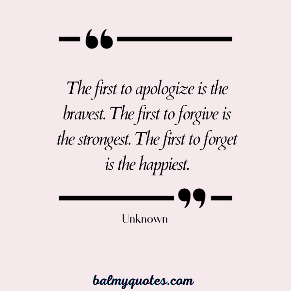 QUOTES ON FORGIVENESS AND TRUST- UNKNOWN
