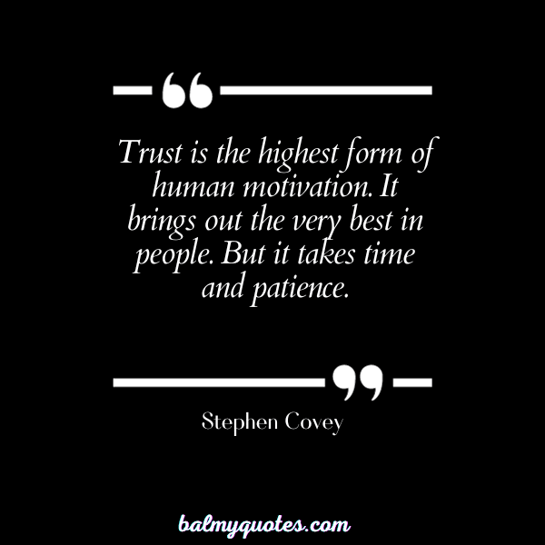 _QUOTES ON FORGIVENESS AND TRUST on relationship - Stephen Covey