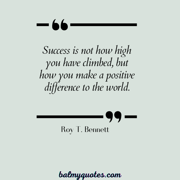 WINNER MINDSET QUOTES - Roy T. Bennett