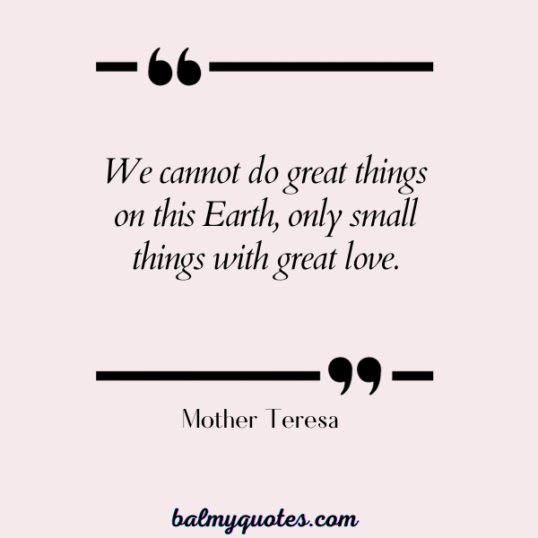 karma quotes - MOTHER TERESA