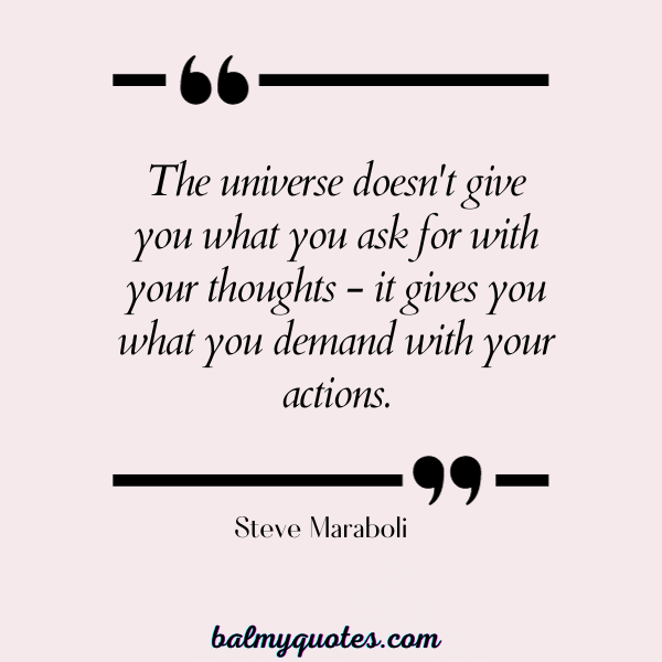 karma quotes - STEVE MARABOLI