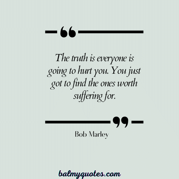Bob Marley- reality check quotes