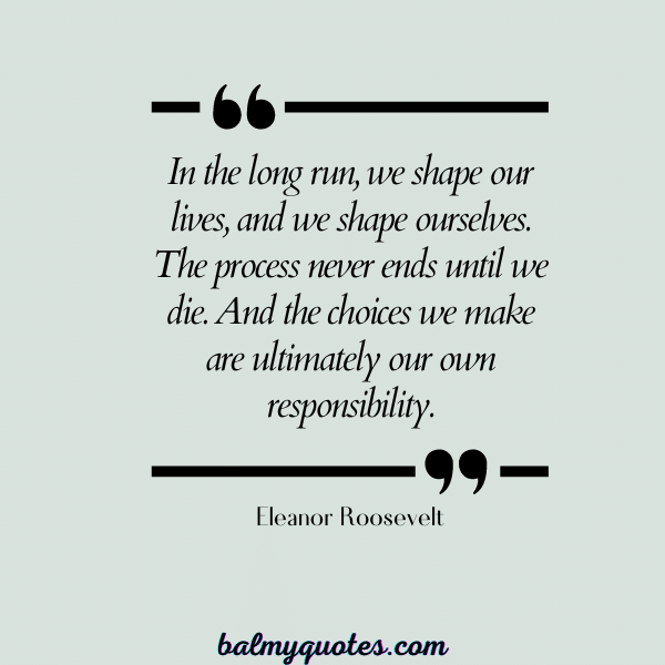 Eleanor Roosevelt - reality check quotes