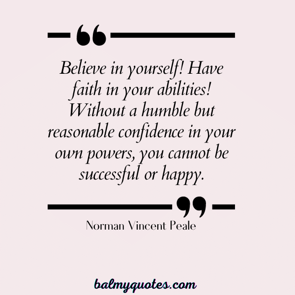 KEEP PUSHING QUOTES - Norman Vincent Peale