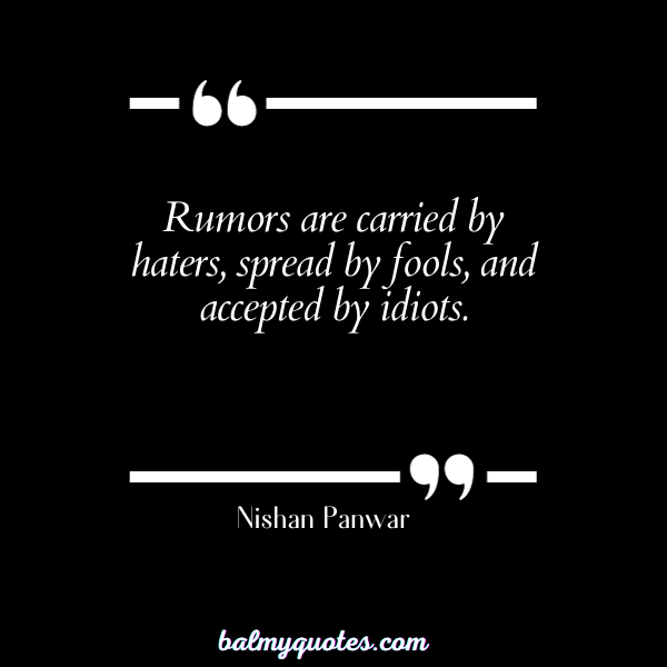 LET THEM TALK ABOUT YOU - 9