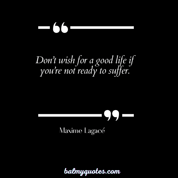 Maxime Lagacé - reality check quotes