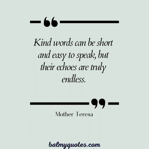 Mother Teresa QUOTES
