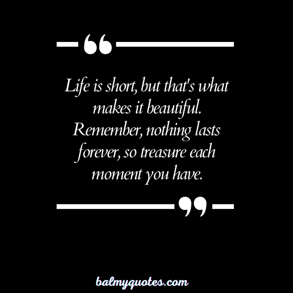NOTHING LASTS FOREVER QUOTES - 4