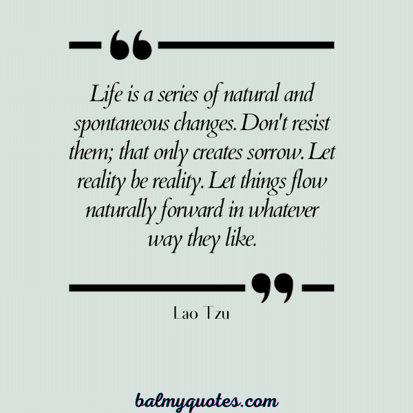 NOTHING LASTS FOREVER QUOTES - Lao Tzu