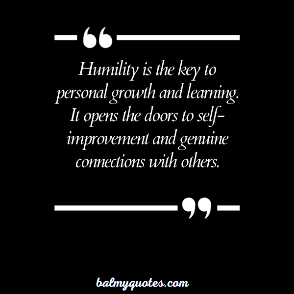 QUOTES ON BEING KIND & humble