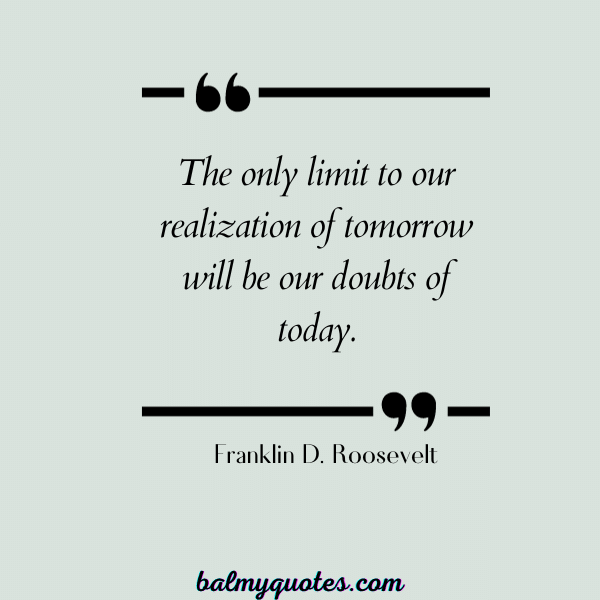 QUOTES about pushing boundaries - Franklin D. Roosevelt