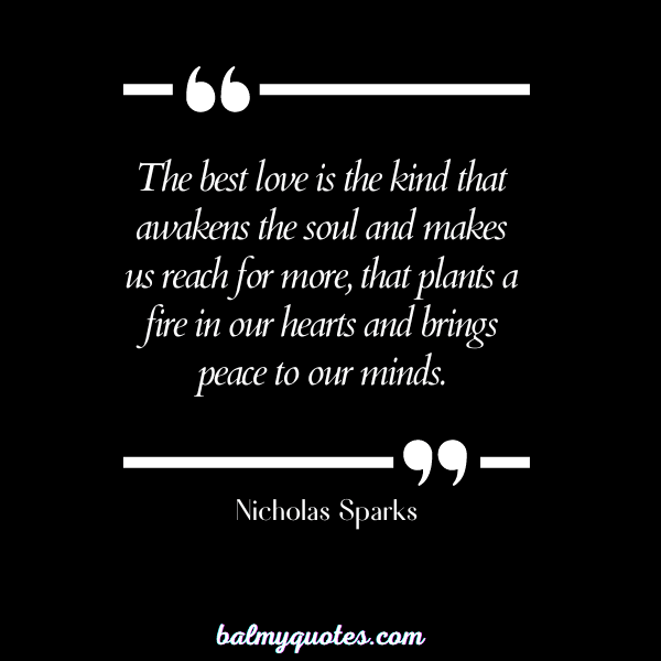 RELATIONSHIP QUOTES - Nicholas Sparks