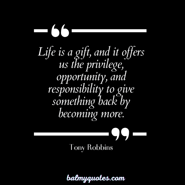 don''t take life for granted quotes - Tony Robbins