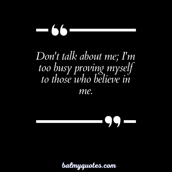 don't talk about me quotes - 12